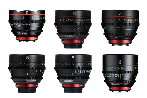 Canon Cinema Prime Lens Seti